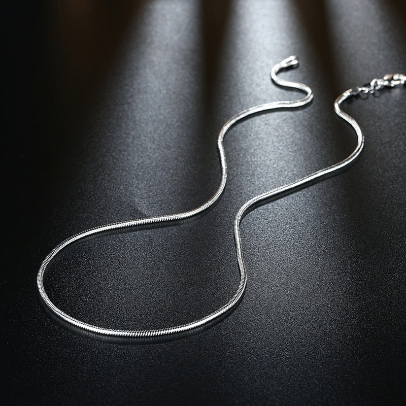 20 Inch Sterling Silver Snake Chain